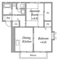 埼玉県坂戸市芦山町(アパート)の賃貸物件の間取り