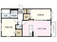 物件の間取り画像