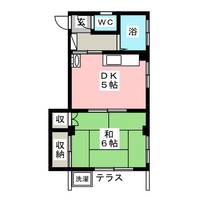 葭葉マンションの間取り