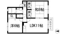 プリマベーラKの間取り