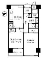 ソレイユ西六郷の間取り