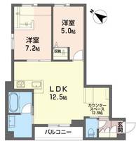 ヴァレンズ・クレシェレの間取り