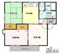 東京都小平市小川町2(アパート)の賃貸物件の間取り