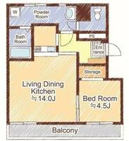 物件の間取り画像