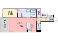 モンリーブル伊都の間取り