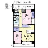 物件の間取り画像
