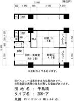 UR千鳥橋の間取り