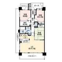 物件の間取り画像