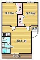 物件の間取り画像