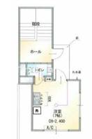 東京都中野区中央2(マンション)の賃貸物件の間取り