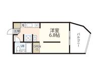 M’s lea Ushitahigashiの間取り