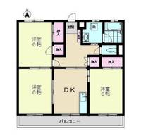 東京都世田谷区上祖師谷6(マンション)の賃貸物件の間取り