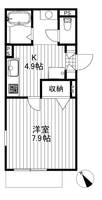 東京都世田谷区世田谷4(マンション)の賃貸物件の間取り