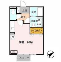 滋賀県大津市大将軍1(アパート)の賃貸物件の間取り