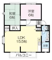 サンライフ柏の間取り