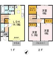 物件の間取り画像