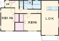 メゾン東岸和田の間取り