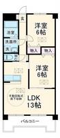 物件の間取り画像