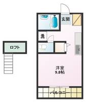 レリブ小池IIの間取り