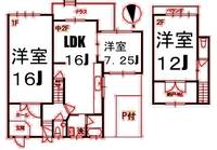 物件の間取り画像