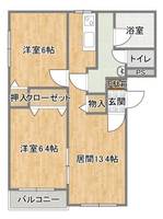 物件の間取り画像