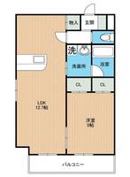 物件の間取り画像