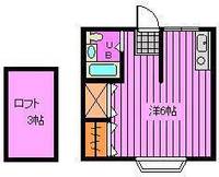 埼玉県さいたま市緑区東浦和4(アパート)の賃貸物件の間取り