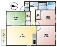 高知県高知市万々(アパート)の賃貸物件の間取り