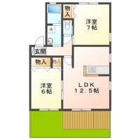 愛知県豊橋市新栄町字南小向(アパート)の賃貸物件の間取り