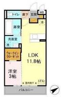 物件の間取り画像