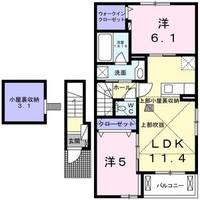 物件の間取り画像