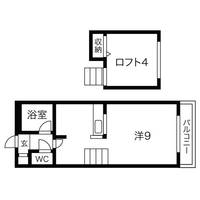 北海道札幌市中央区北六条西23(マンション)の賃貸物件の間取り