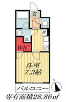 千葉県船橋市海神3(マンション)の賃貸物件の間取り