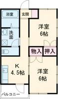 物件の間取り画像