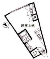 東京都目黒区南1(アパート)の賃貸物件の間取り