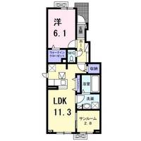 ヴィラアミング IIの間取り