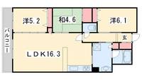 物件の間取り画像