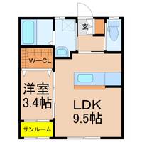 物件の間取り画像