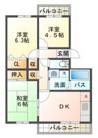 物件の間取り画像