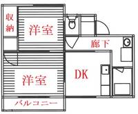 ロイヤルパレス伏石の間取り