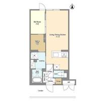 コスモグラシア中野南台の間取り