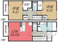 千葉県市原市岩崎1(一戸建)の賃貸物件の間取り