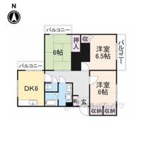 フリーディオ茄子作の間取り