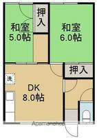 白馬荘(ハクバソウ)の間取り