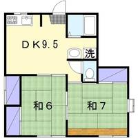 コーポサンライトIの間取り