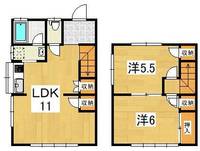 神奈川県小田原市小八幡2(一戸建)の賃貸物件の間取り