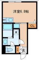 東京都中央区湊3(マンション)の賃貸物件の間取り