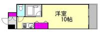 広島県広島市中区広瀬北町(マンション)の賃貸物件の間取り
