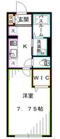 東京都中野区新井5(マンション)の賃貸物件の間取り