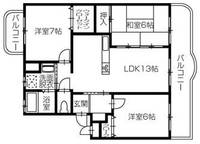 物件の間取り画像